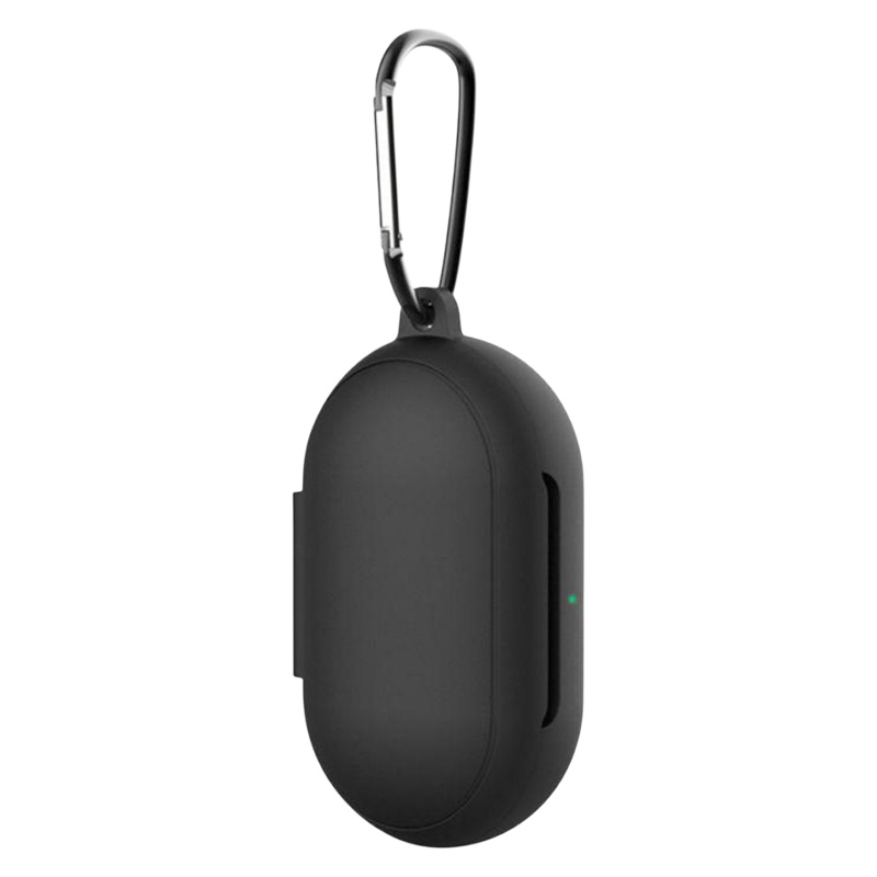 Picture of Silicone Case For Galaxy Buds Plus 2020 Galaxy Buds 2019, Protective Soft Case Cover with Keychain and Carrying Box Accessories Compatible with Samsung Galaxy Buds+ (Support Wireless Charging) Black Blue Red