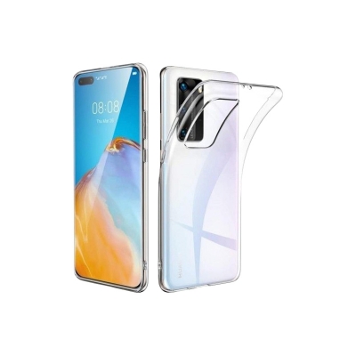 Picture of For Huawei P40 Pro Soft Tpu Case Ultra Slim Crystal Clear Anti-Yellow Shockproof Anti-Scratch Back Cover Case - Camera (Back Case Cover For Smartphone)