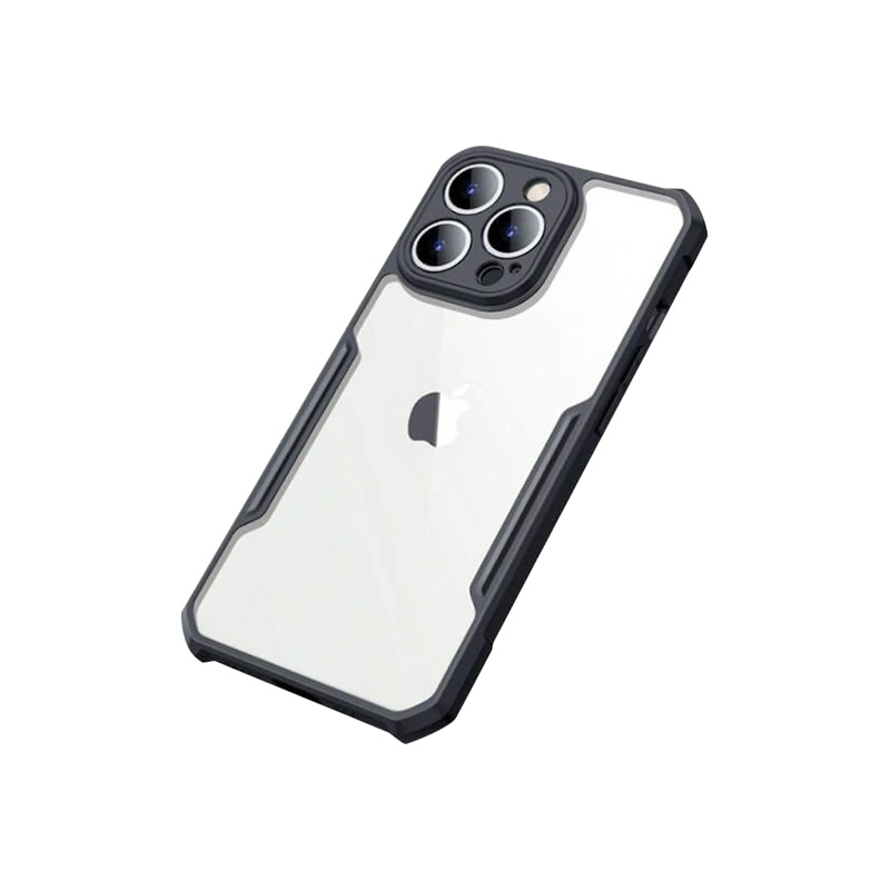 Picture of For IPhone 13 Pro Max (6.7 inch) Xundd Brand Shockproof TPU Bumper Clear Acrylic Back Cover Mobile Phone Case