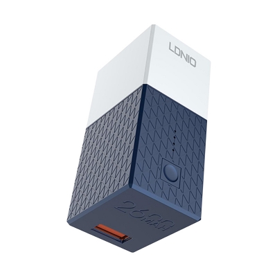 Picture of Ldnio Pa307 2 In 1 Single Usb Port Home Travel Wall Charger & 2600Mah Fast Charge Power Bank For Samsung / Aple / Huawei / Xiuomi / Oppo / Vivo - Fast Charger