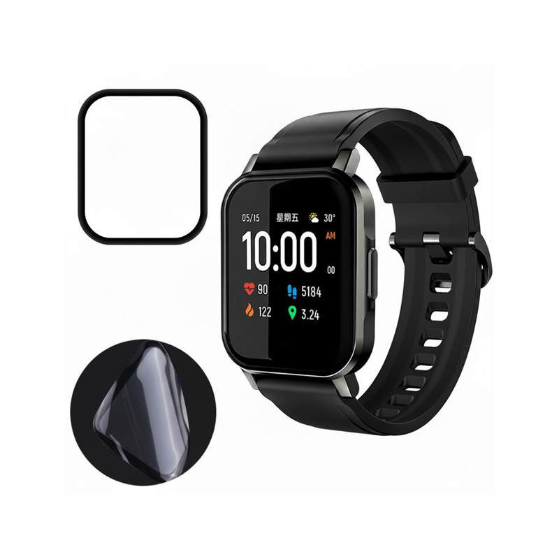 Picture of Soft Fiber Glass Protective Film Cover For Xiaomi Haylou LS02 Smart Watch For Xiaomi Full Screen Protector Case Accessories