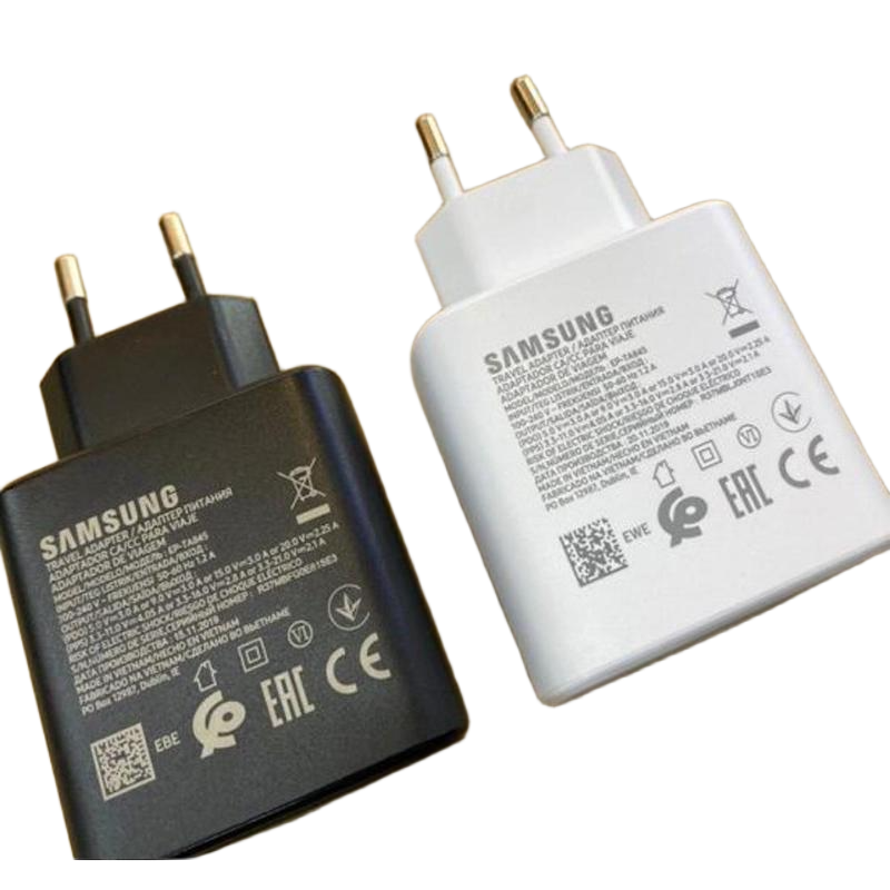 Picture of For Samsung Note 20 Ultra S20 S21 Ultra Super Fast Charger 45W PD Quick Power Adapter 5A USB C To Type C Cable For Galaxy Note20 S20 FE S20+ S21+ 5G/A91