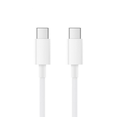 Picture of Data Cable For Xiaomi Mi 11, 11 Ultra, 1M, 3A (PD 60W) Type-C Type-C PD USB-C Data Cable For Mi10, 10T Pro, Redmi Note 10, 10 Pro, 9, 9 Pro, 8 Pro -  White