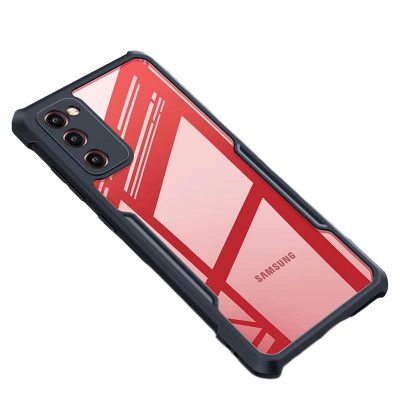 Picture of For Samsung Galaxy S20 FE 5G Case Xundd [Military Grade Drop Tested] Ultra-Thin Transparent Back Cover Reinforced Corner with Shock-Proof Soft TPU Bumper Frame Cover Suitable for Galaxy S20 FE 5G