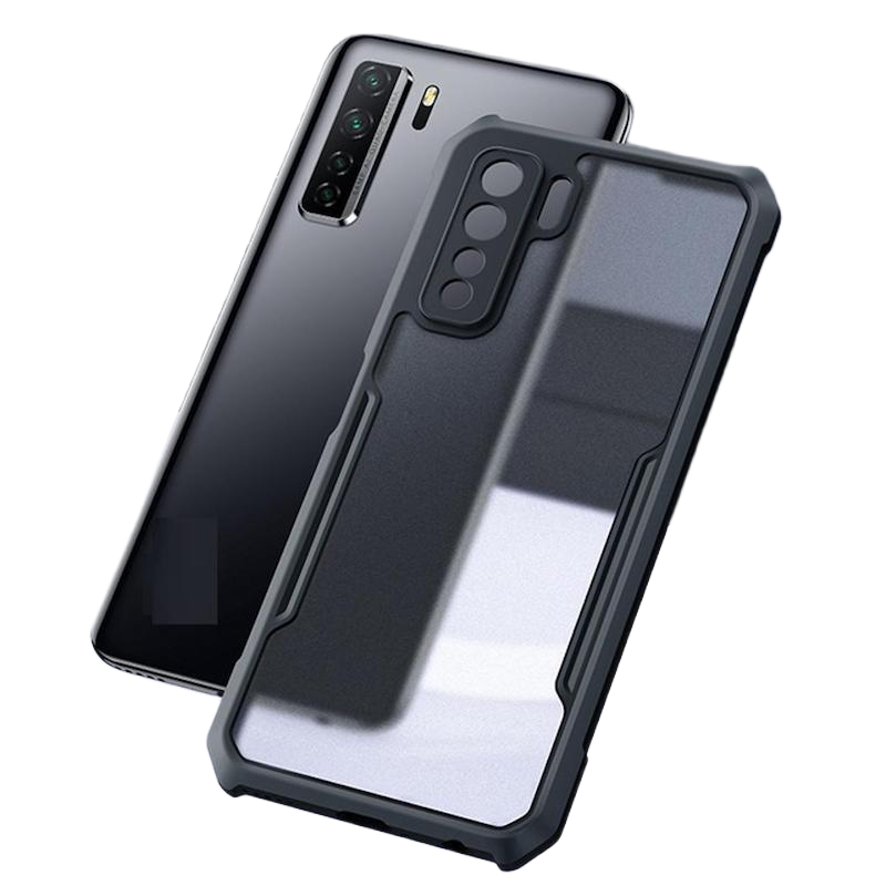 Picture of XUNDD CASE For Huawei P30 Pro Military Grade Black Bumper Case Airbags Shockproof Protective Transparent Back Cover