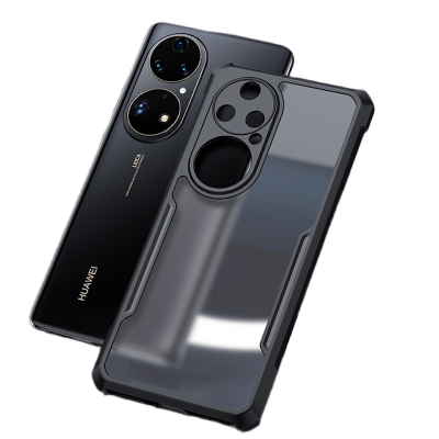 Picture of XUNDD CASE For Huawei P50 Pro Phone Cover Military Grade Black Bumper Case Airbags Shockproof Protective Transparent Back Cover