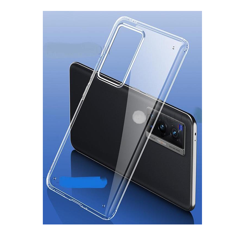 Picture of For Vivo X70 Pro 5G Case Extremely Thin Crystal Clear Soft TPU Rubber Excellent Durability Scratch Resistant Anti Slip Cover Case Clear Back Cover