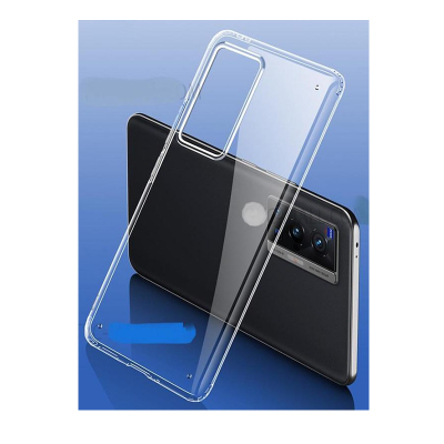 Picture of For Vivo X70 Pro 5G Case Extremely Thin Crystal Clear Soft TPU Rubber Excellent Durability Scratch Resistant Anti Slip Cover Case Clear Back Cover
