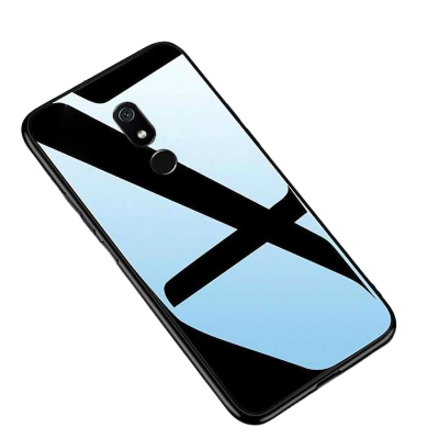 Picture of For Nokia 3.2 Hongkong Design Tempered Glass Case With Soft TPU Frame Shockproof Phone Cover