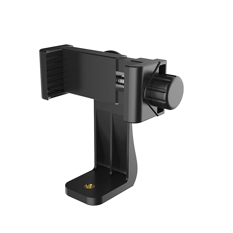 Picture of Universal Tripod Mount Vertical Bracket Smartphone Holder Phone 360 Degree Clip Clipper Tripod Adapter Screw Adapter Rotatable Digital Camera Bracket Selfie Lens Monopod For Phone Smart Phones Mobile Mount