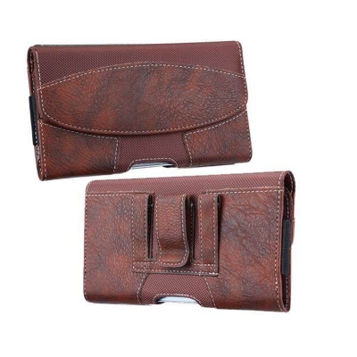 Picture of Cellphone Cover Waist Bag Clip Pouch Belt For 6.0-7.0 Inch Mobile Phones Pu Leather Durable Premium Quality Belt Cover For Mobile Phone Size Variation See The Colour Variant Box