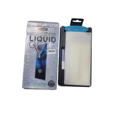 Picture of True Desire Tempered Glass For Google Pixel 6 Pro | Advanced Border-Less Full Edge to Edge UV Screen Protector (with Installation kit)