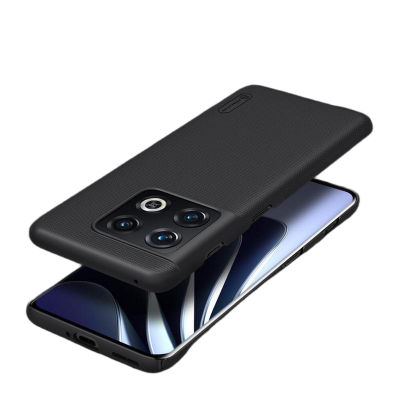 Picture of For OnePlus 10 Pro Nillkin Super Frosted Shield Hard PC Back Cover Matte Hard Case with Salient Dot Design For 1+10 Pro 5G Phone Back Cover