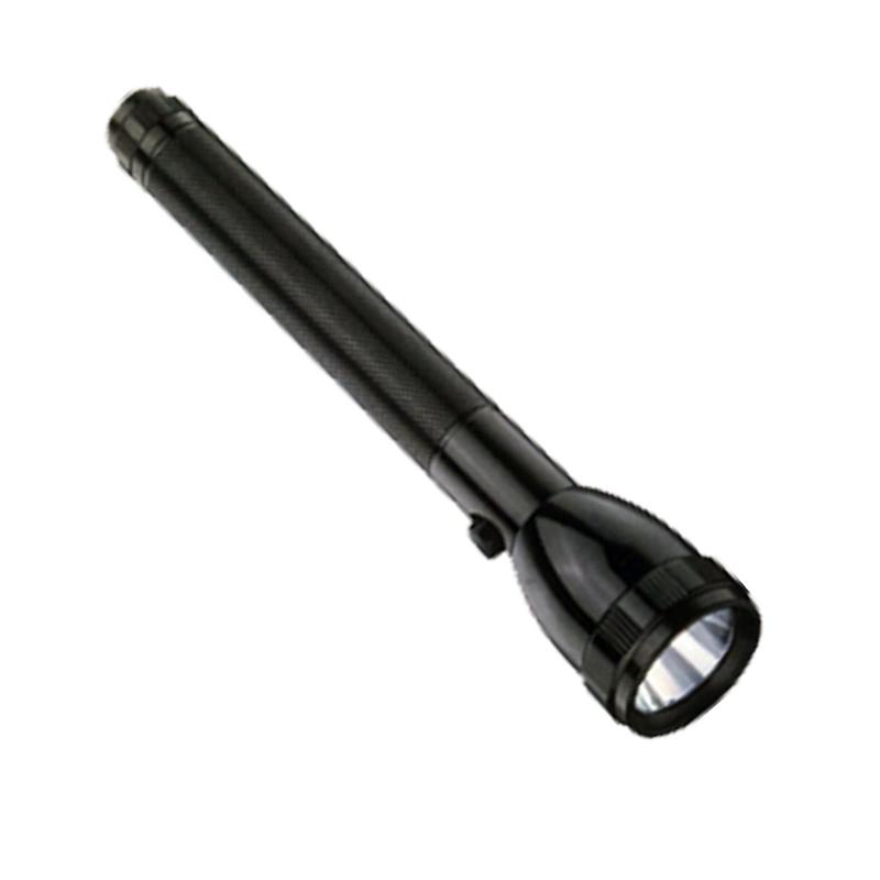 Picture of STAROLA ST-2022 LED Torch Light Dual Battery Premium Quality Heavy Duty Rechargeable LED FlashLight Powerful Torch Light | Size About 7.5 inches or 19CM