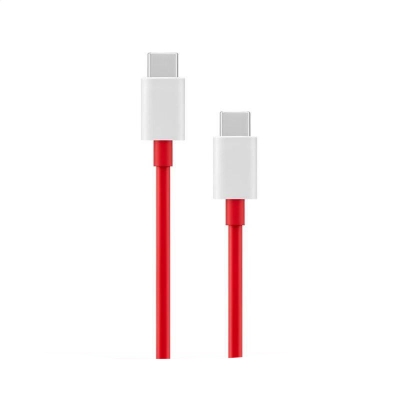 Picture of For OnePlus 8T Charging Cable, USB C to USB C Cable 65W Warp Charge 65W Type-C To Type-C Cable PD Fast Charger Cable 1.5 Meter Compatible with lPad Air 4 Mac Book Pro Samsung S20 S21 Google Pixel OnePlus 9 9 Pro OnePlus 10 Pro - Red