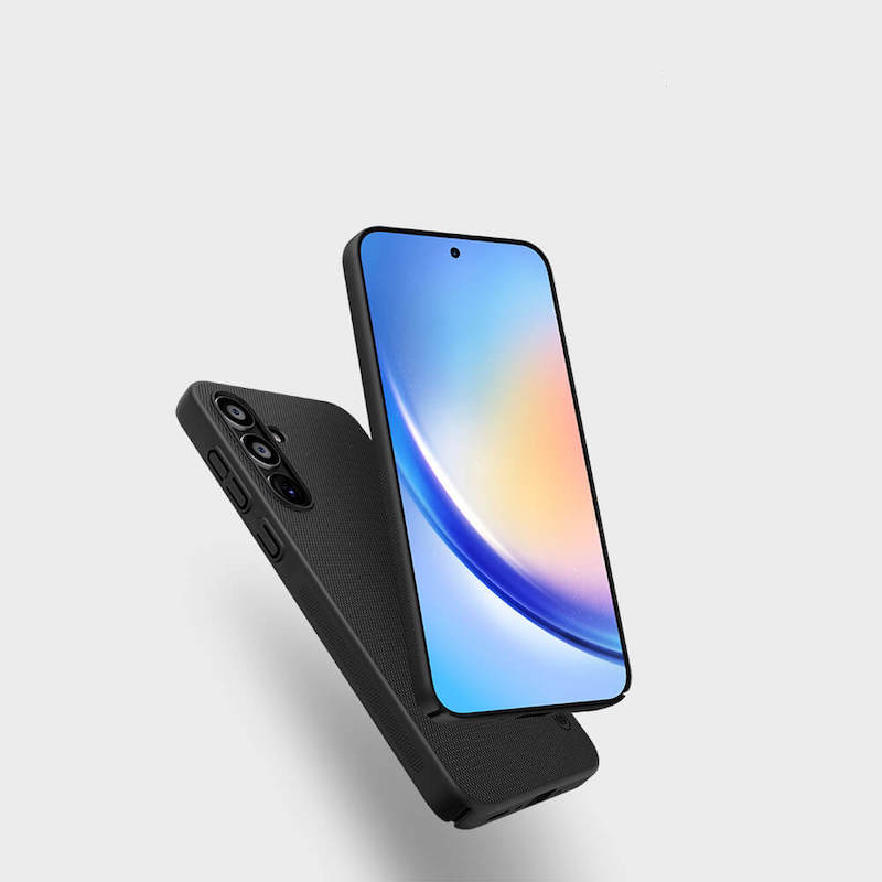 Picture of For Samsung Galaxy A35 5G Nillkin Super Frosted Shield Hard PC Back Cover Salient Dot Design Case