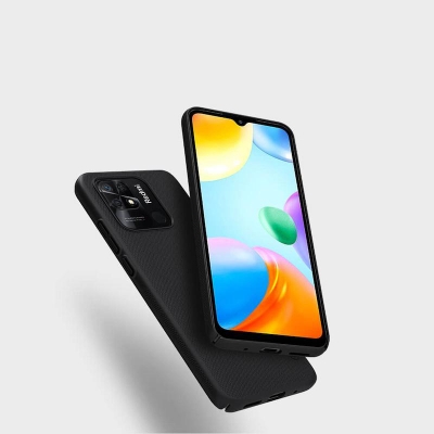 Picture of For Xiaomi Redmi 10C Nillkin Super Frosted Shield Hard PC Back Cover Salient Dot Design Case
