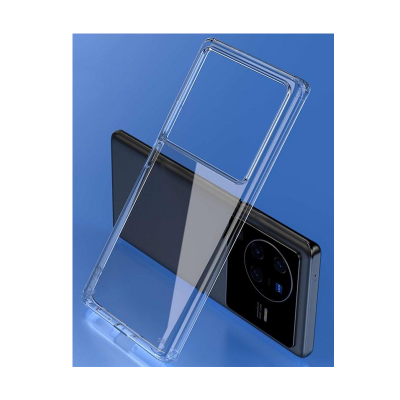 Picture of For Vivo X80 Pro Case Extremely Thin Crystal Clear Soft TPU Rubber Excellent Durability Scratch Resistant Anti Slip Cover Case Clear Back Cover