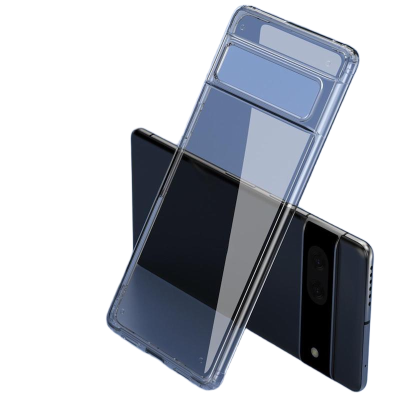 Picture of For Google Pixel 6A Case Crystal Clear Soft Ultra Slim Thin Scratch Resistant Tpu Rubber Soft Silicone Protective Crystal Clear Case Back Cover - Phone Back Cover (Back Case Cover For Smartphone)