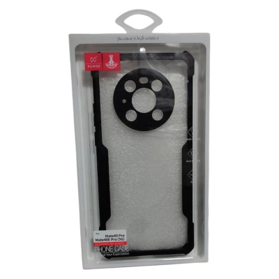 Picture of XUNDD CASE For Huawei Mate 40 Pro Or Mate40E Pro 5G Military Grade Black Bumper Case Airbags Shockproof Protective Transparent Back Cover