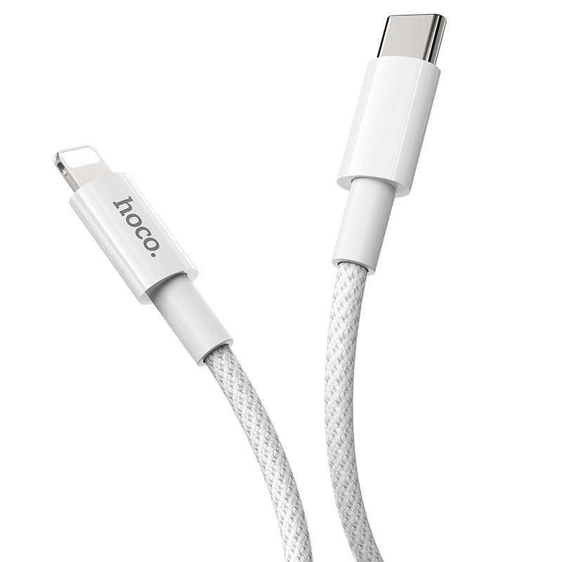 Picture of Hoco X56 PD 20W Type-C to Lightning Fast Charging Cable with premium parachute cord for fast data transmission for 12 Pro Max / 13 Pro Max lPad 1M long