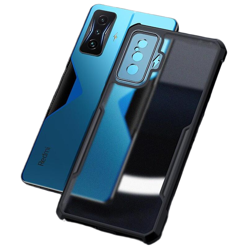 Picture of XUNDD CASE For Xiaomi POCO F4 GT Phone Cover Military Grade Black Bumper Case Airbags Shockproof Protective Transparent Back Cover