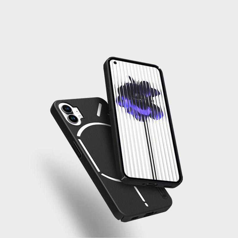 Picture of For Nothing Phone 1 Nillkin Super Frosted Shield Hard PC Back Cover Salient Dot Design Case