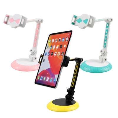 Picture of CJ 010 Rotating Desktop Mobile Phone Tablet Bracket Foldable Stand For Online Learning Support Bracket