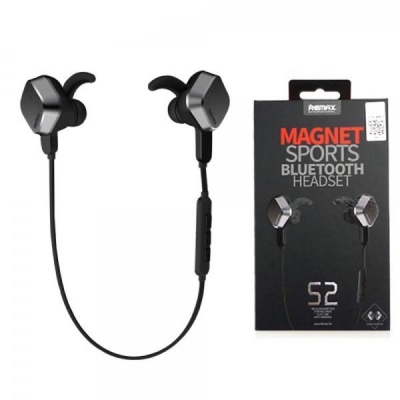 Picture of REMAX RB-S2 Magnet Stereo Sports Bluetooth Wireless Earphone Headphones RB-S2 For Smartphones - Earphone