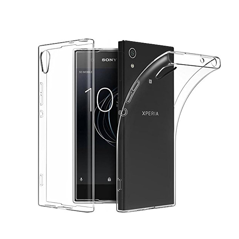 Picture of For Sony Xperia XA1 Ultra Phone Case Slim Soft Clear Silicone Rubber Scratch-Resistant TPU Case Liquid Crystal Anti-yellowing Designed Back Cover Skin