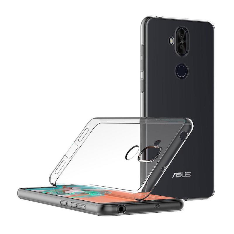 Picture of For ASUS Zenfone 5 Lite ZC600KL Slim Soft Clear Silicone Rubber Scratch-Resistant TPU Case Liquid Crystal Anti-yellowing Designed Back Cover Skin