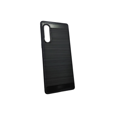 Picture of Carbon Fibers Case For LG Velvet Black Carbon Fiber Souple Shell Soft Silicone TPU Phone Case Protection Cover For LG Velvet 4G 5G Phone (6.8")