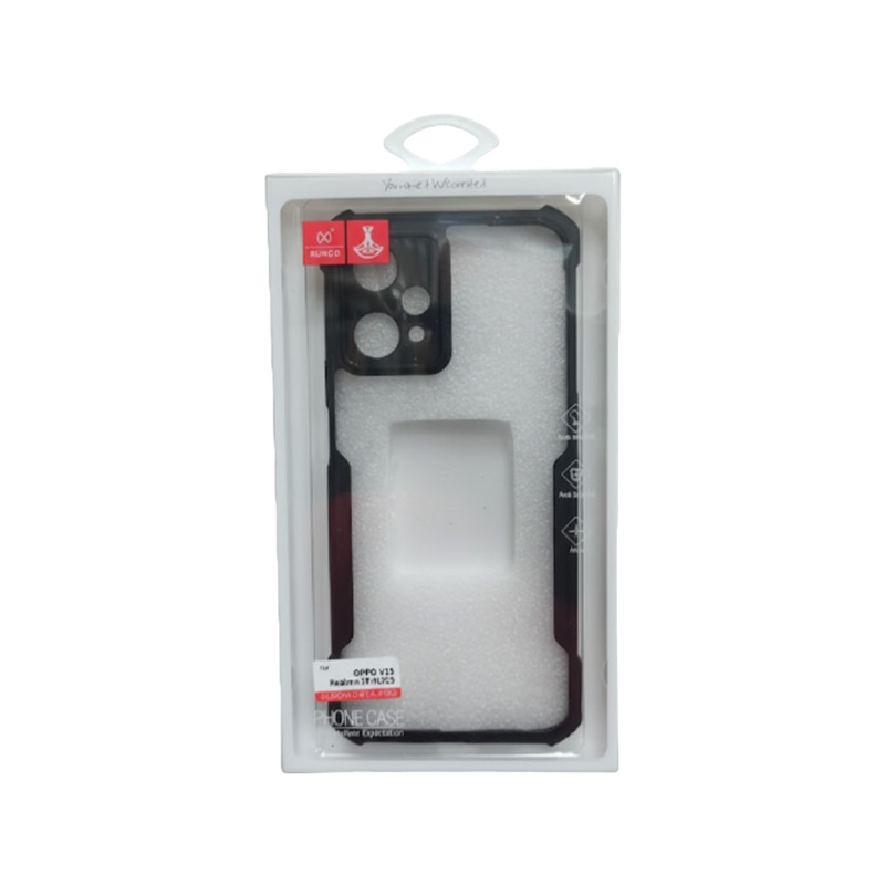 Picture of XUNDD CASE For Realme 9 Pro Phone Cover Military Grade Black Bumper Case Airbags Shockproof Protective Transparent Back Cover