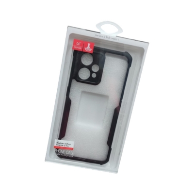 Picture of XUNDD CASE For Realme 9 Pro+ Military Grade Black Bumper Case Airbags Shockproof Protective Transparent Back Cover