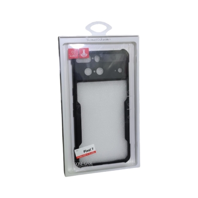 Picture of XUNDD CASE For Google Pixel 7 | Military Grade Black Bumper Case Airbags Shockproof Protective Transparent Back Cover