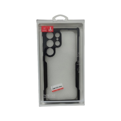 Picture of Xundd Brand Case For Samsung Galaxy S23 Ultra Phone Cover Military Grade Drop Tested Slim Clear Back With Shockproof Soft Tpu Bumper Frame Cover Black And Transparent For S23 Ultra 5G - Camera