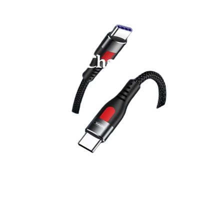 Picture of Remax RC-195 PD 65W Type C To Type C Fast Charge Data Cable For Laptop Smartphone Tablet Samsung Xiaomi Huawei Oppo Vivo Realme OnePlus