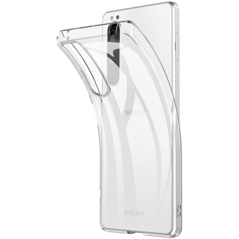 Picture of For Sony Xperia 1 Mark 2 Phone Case Extremely Thin Crystal Clear Soft Tpu Rubber Excellent Durability Scratch Resistant Anti Slip Cover Case For Sony Xperia 1 ii Case Clear Cover