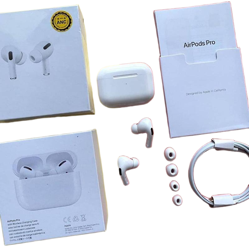 Picture of AirpodsPro ANC Wireless Bluetooth Earphone Active Noise Cancellation Earbuds White