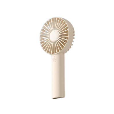 Picture of JISULIFE FA21 Handheld Fan Portable Small Fan with 3 Speeds USB Rechargeable 2000mAh Battery Capacity Hand Fan Personal Fan Battery Operate For Outdoor Indoor Commute Office Travel Beige