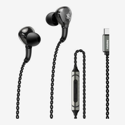Picture of Remax RM-616a Metal Wired Type-C Earphone HD Audio Cable Sound Zero Latency For Call and Music Samsung Galaxy S23 Ultra S22 Ultra S21 Ultra Xiaomi Huawei Vivo OPPO OnePlus