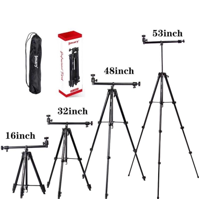 Picture of Jmary KP-2207 Brand Portable Aluminum Tripod Photography Dedicated To Mobile Phone GoPro Camera Tripod Multi-Functional Tripods