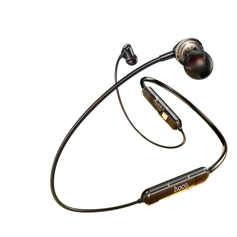 Picture of Hoco ES65 Bluetooth Neckband Earphone Wireless Sports Bass Music With Mic Up To 30 Hours Working Time Blueooth V5.3 For All Smartphones