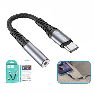 Picture of HOCO LS33 TYPE-C 3.5MM AUX DIGITAL AUDIO CONVERTER FOR SAMSUNG ONEPLUS XIAOMI VIVO OPPO REALME
