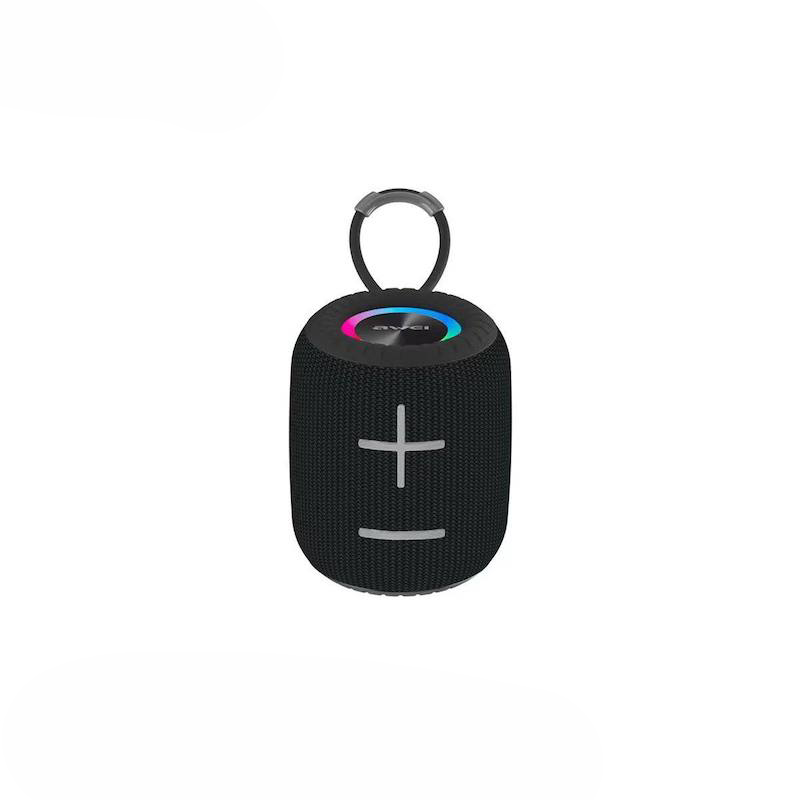 Picture of Awei Y526 TWS Mini Portable Outdoor Speaker with RGB Lights Bluetooth V5.0 Long Lasting Battery Life Easy to Storage and Carry Super Clear Sound IPX4 Waterproof Excellent Sound Quality COD