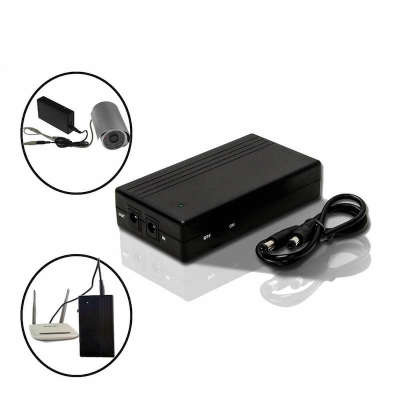 Picture of WGP Wonderful DC 5V 12V 12V UPS Small Size 1A 2A Battery Supply USB Power Bank Mini UPS for WiFi Router Home IP CCTV Camera Modem Backup