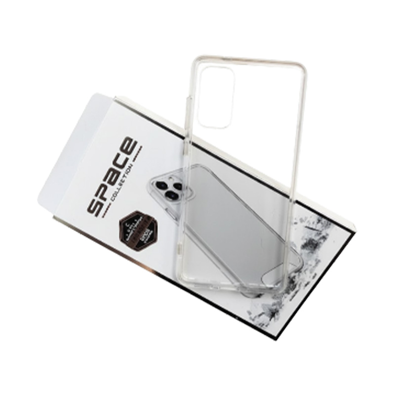 Picture of For Samsung Galaxy S20 5G Phone Case Space Branded Premium Quality Shockproof Protective Designed Hybrid Hard Shell TPU Clear Case Back Cover Transparent Hard Anti Shock Drop Protection Gorilla Comfort Feel Grip Back Cover