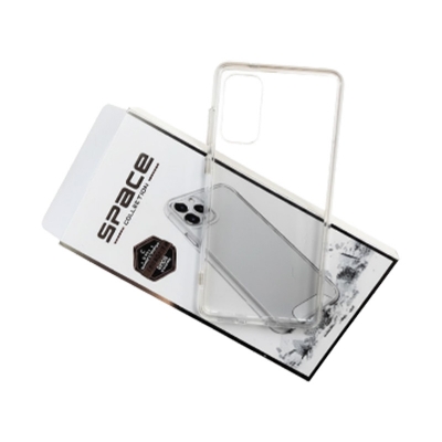 Picture of For Samsung Galaxy S20 5G Phone Case Space Branded Premium Quality Shockproof Protective Designed Hybrid Hard Shell TPU Clear Case Back Cover Transparent Hard Anti Shock Drop Protection Gorilla Comfort Feel Grip Back Cover