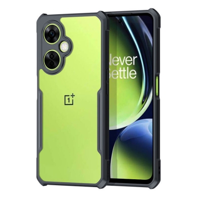 Picture of XUNDD CASE For OnePlus Nord CE 3 Lite 5G Phone Cover Military Grade Black Bumper Case Airbags Shockproof Protective Transparent Back Cover