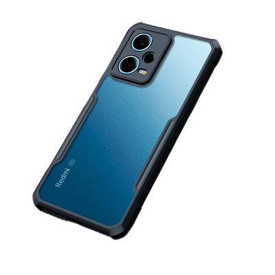 Picture of XUNDD CASE For Xiaomi Redmi Note 12 Pro Plus / Redmi Note 12 Pro+ 5G Phone Cover Military Grade Black Bumper Case Airbags Shockproof Protective Transparent Back Cover